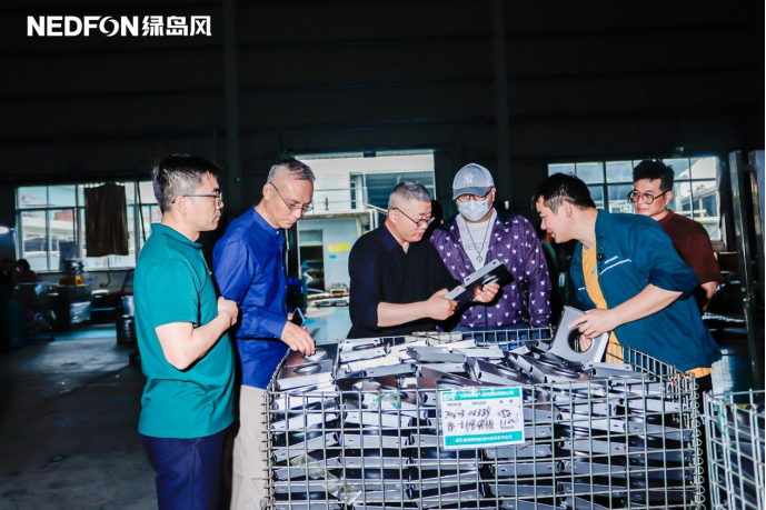 绿岛风车间参观交流 绿岛风车间参观交流