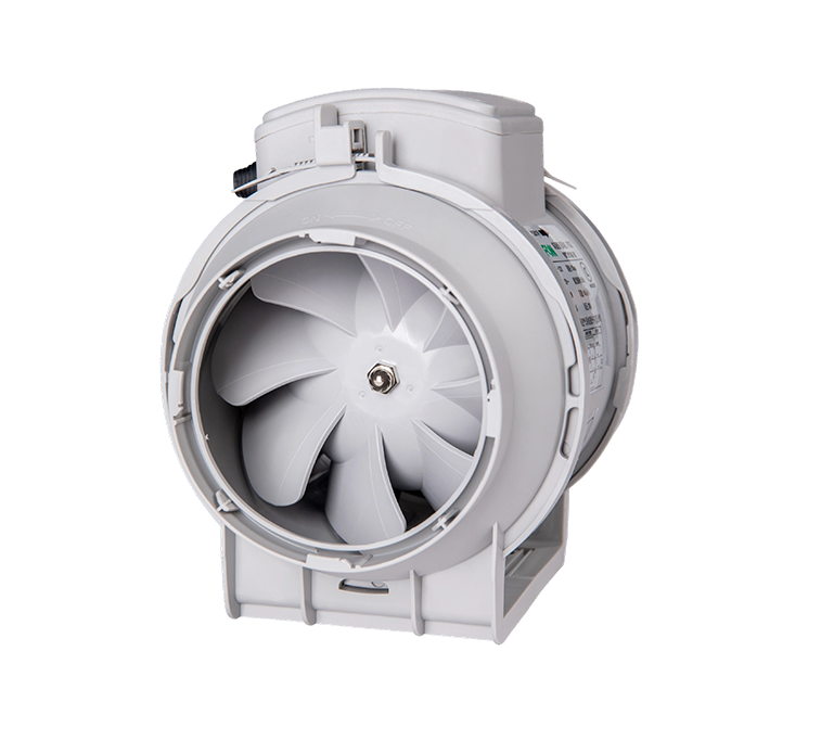 多孔型斜流管道风机